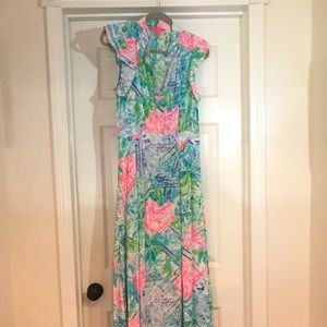 Lilly Pulitzer Silk Maxi Dress